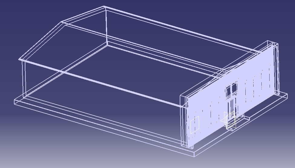 Low Poly Store-Warehouse Low-poly 3D model_10
