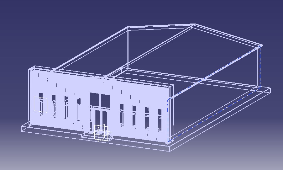 Low Poly Store-Warehouse Low-poly 3D model_7