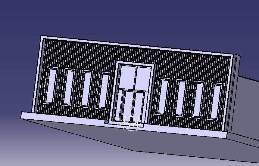 Low Poly Store-Warehouse Low-poly 3D model_27