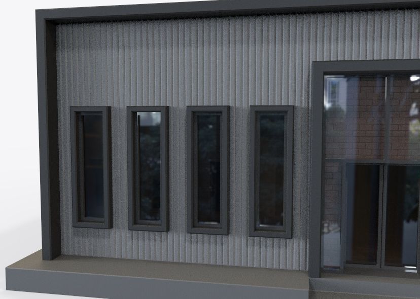 Low Poly Store-Warehouse Low-poly 3D model_48