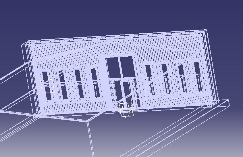 Low Poly Store-Warehouse Low-poly 3D model_25