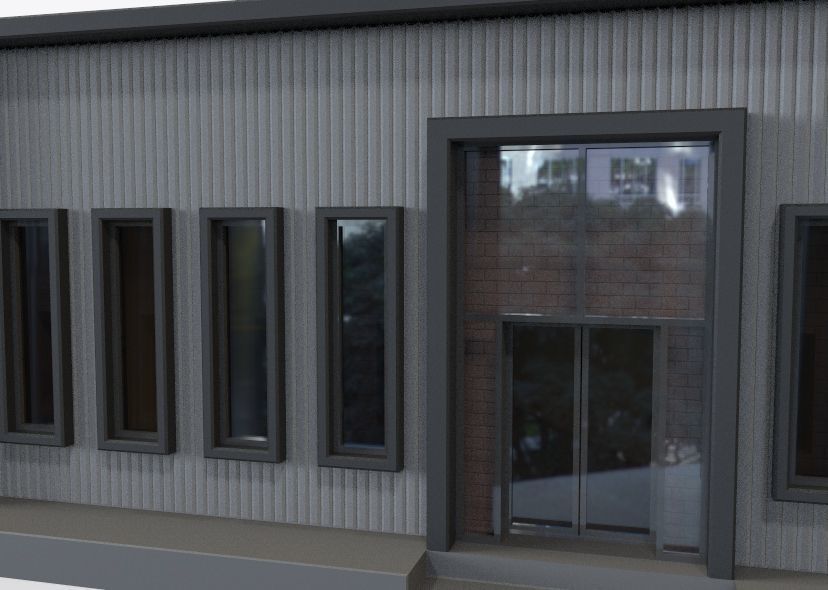 Low Poly Store-Warehouse Low-poly 3D model_47