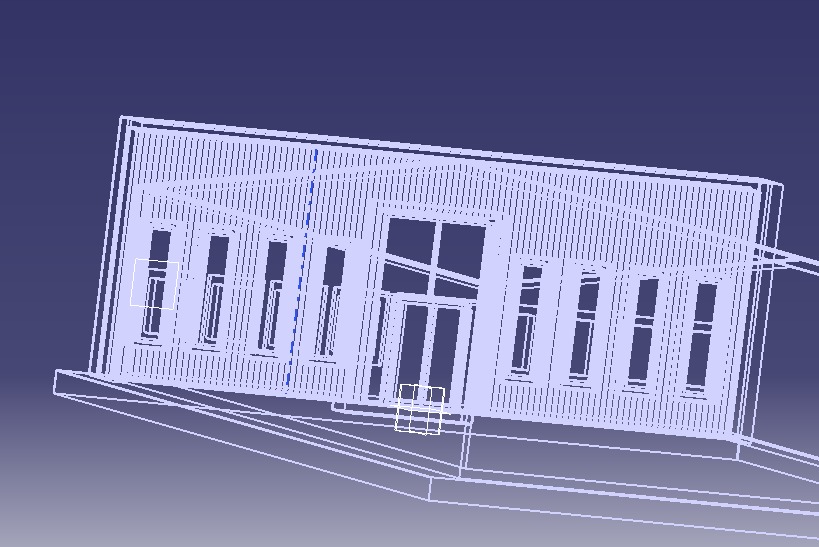 Low Poly Store-Warehouse Low-poly 3D model_28