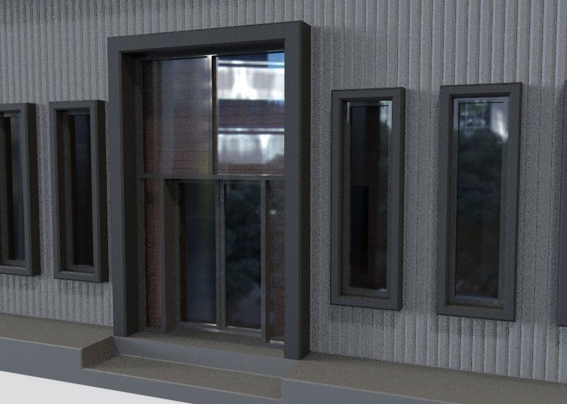 Low Poly Store-Warehouse Low-poly 3D model_45