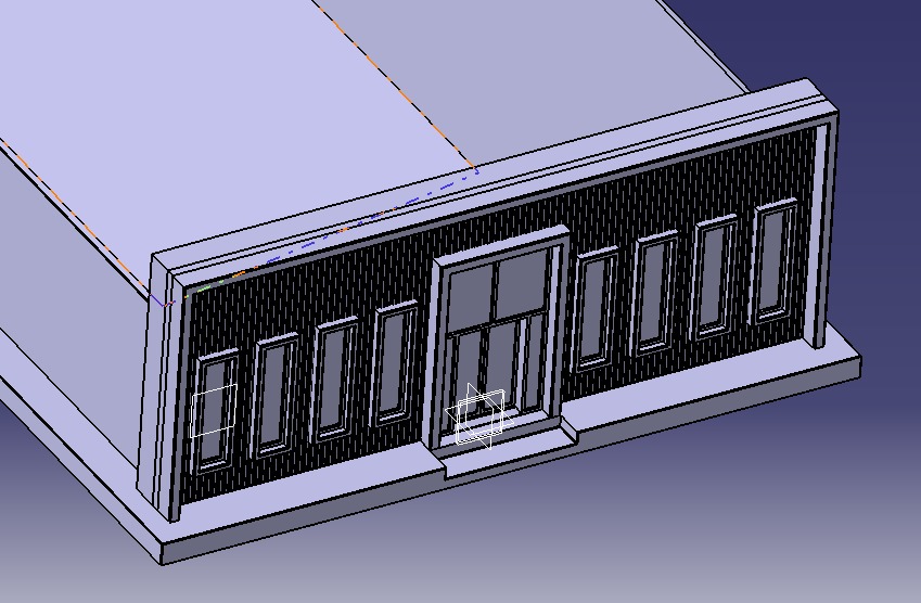 Low Poly Store-Warehouse Low-poly 3D model_29