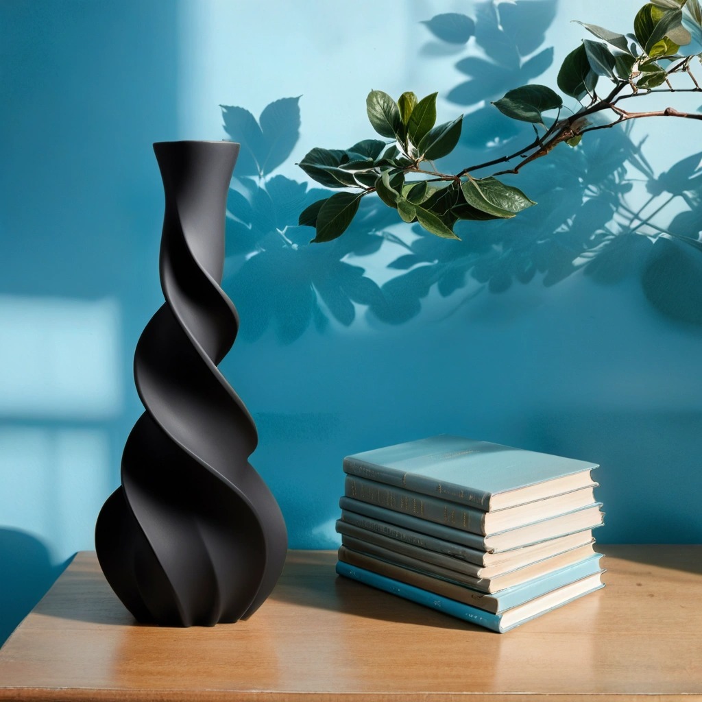 Sunrise Vase for Modern Decor 3D print model_2