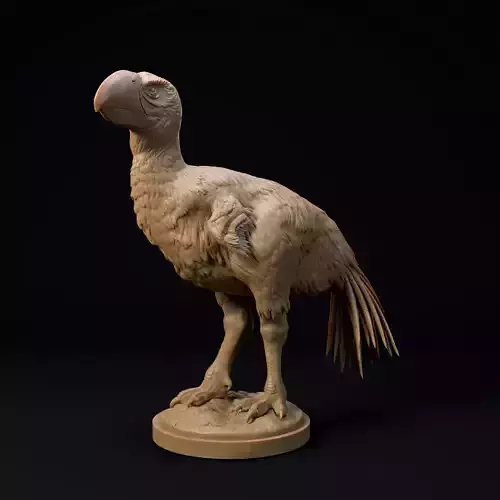 Brontornis 32mm scale - pre-supported terror bird 