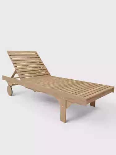 Newport Chaise Lounge Chair With Side Table