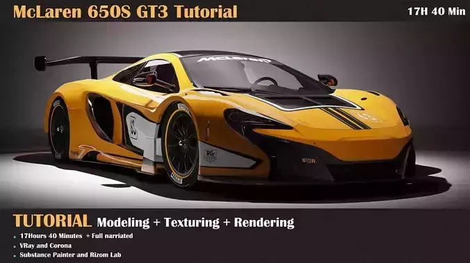 McLaren 650S GT3 Tutorial 