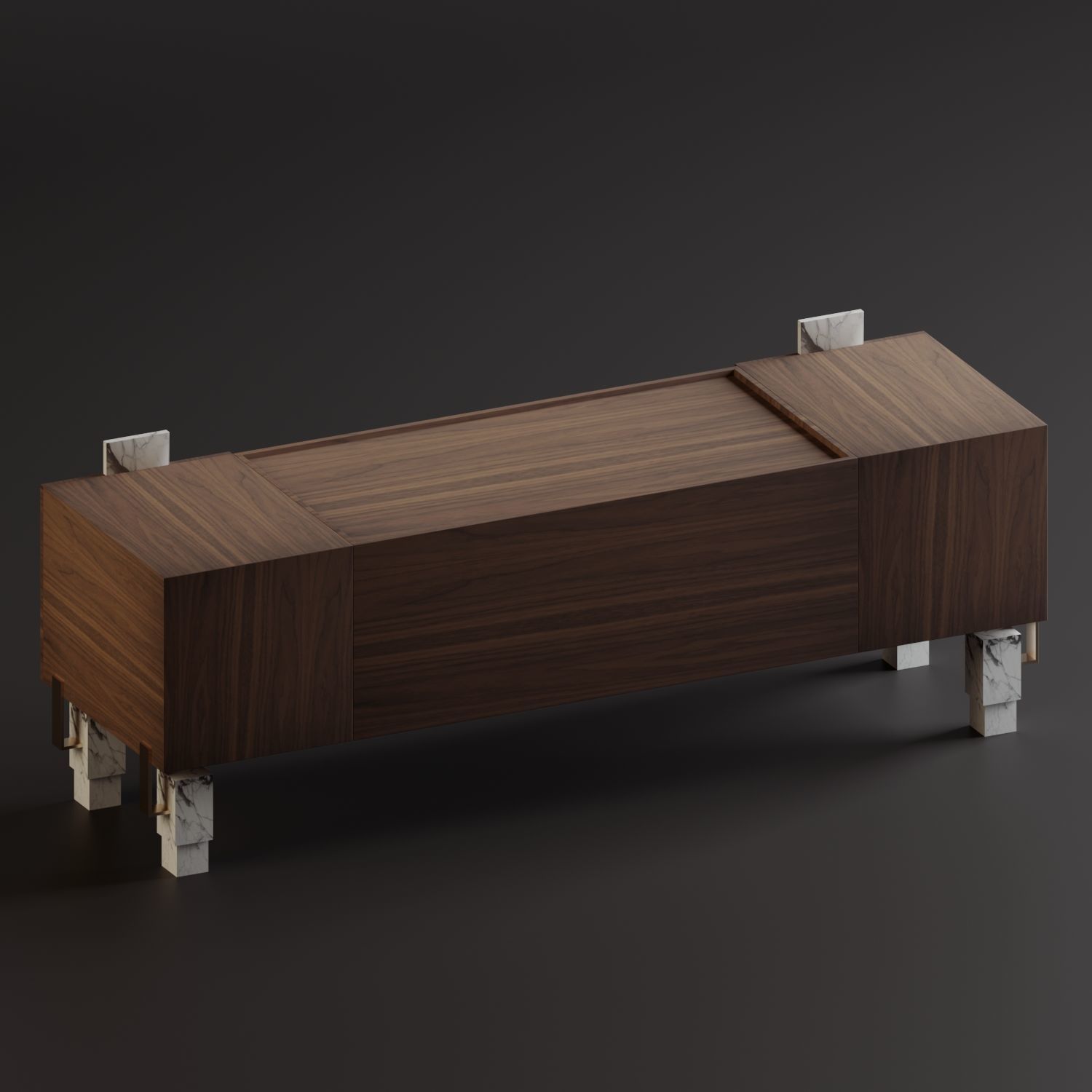 Sideboard and Console - 42 3D model_9
