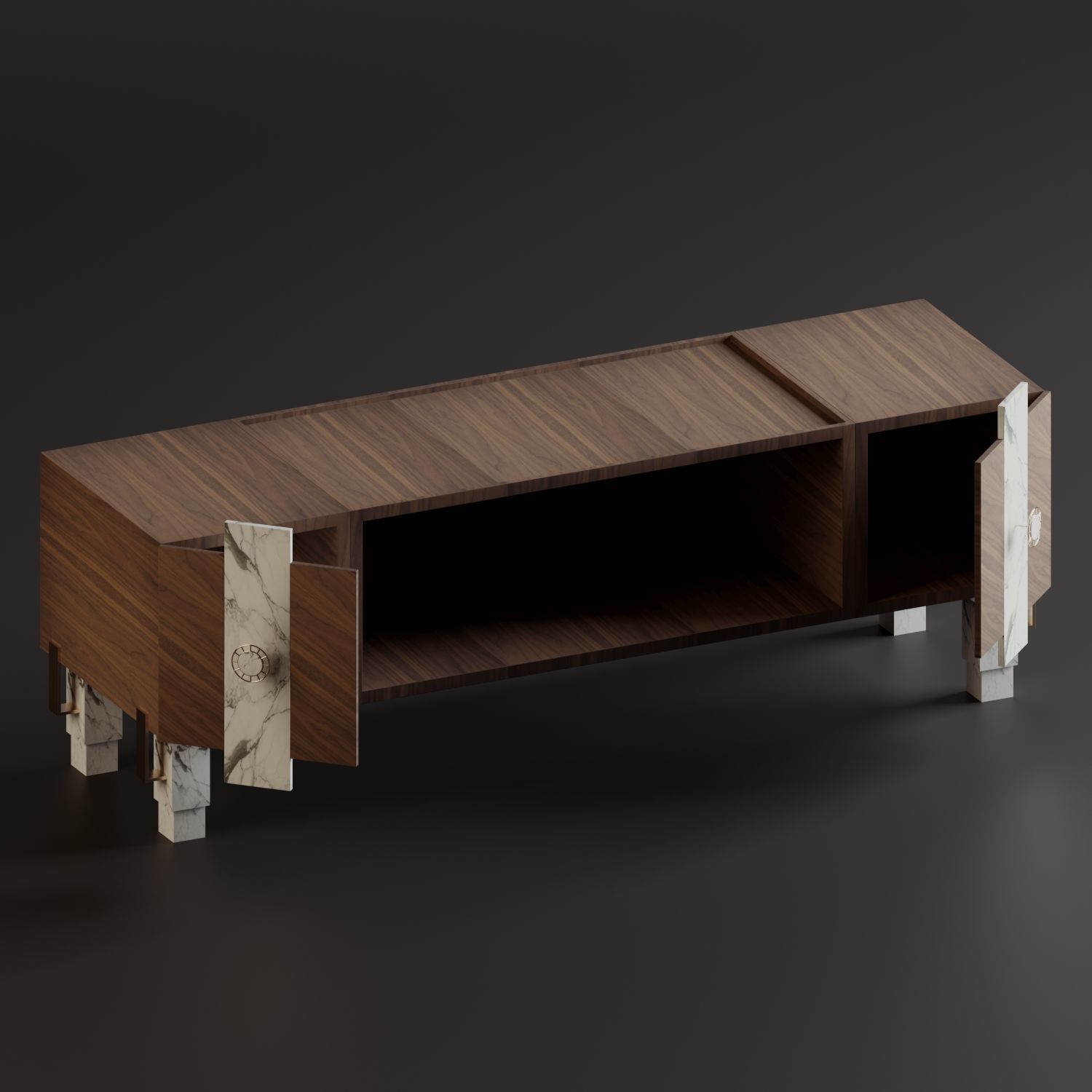 Sideboard and Console - 42 3D model_2