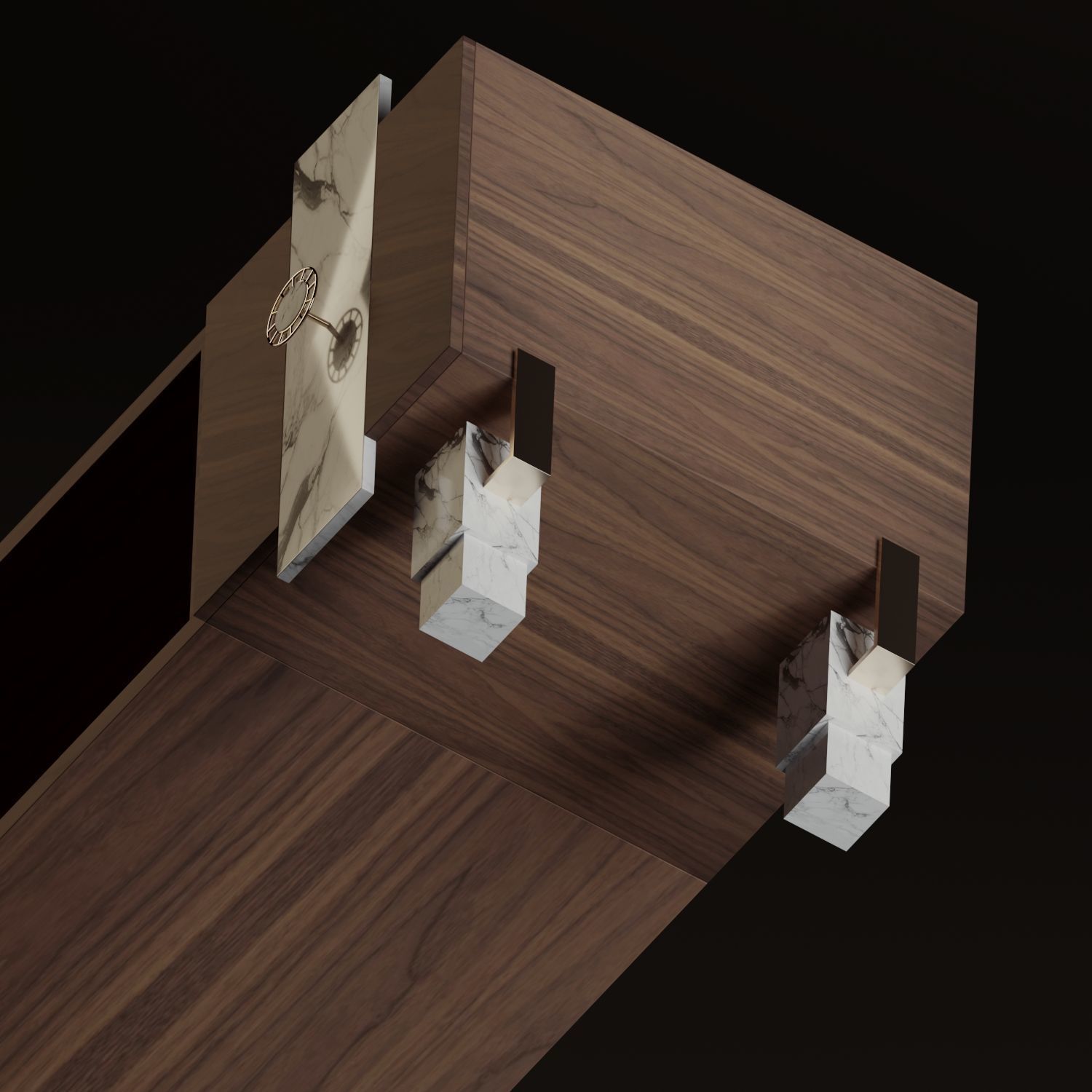 Sideboard and Console - 42 3D model_8