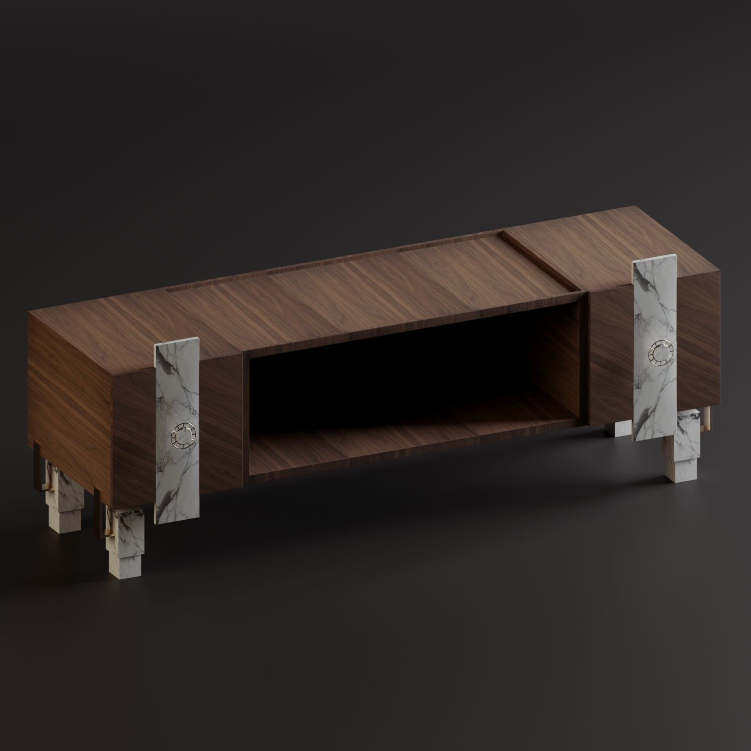 Sideboard and Console - 42 3D model_1