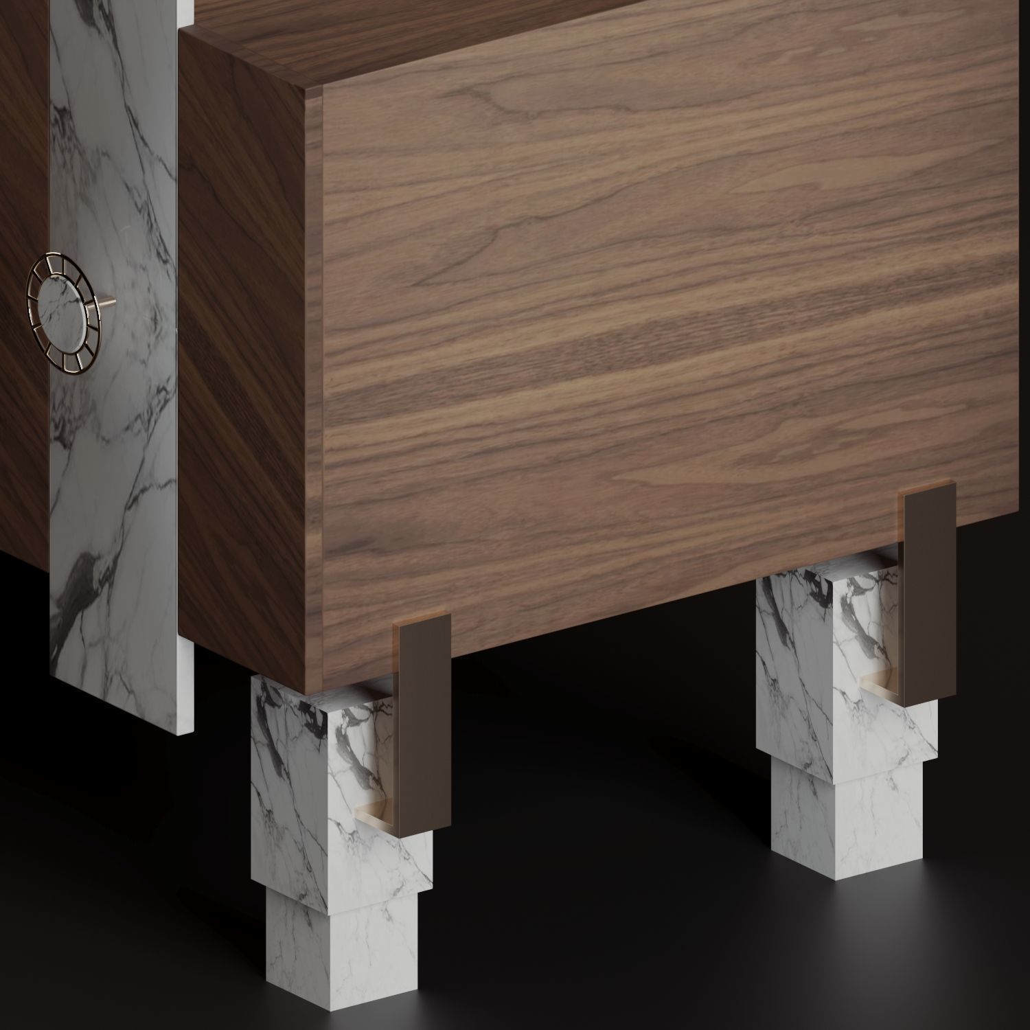 Sideboard and Console - 42 3D model_7