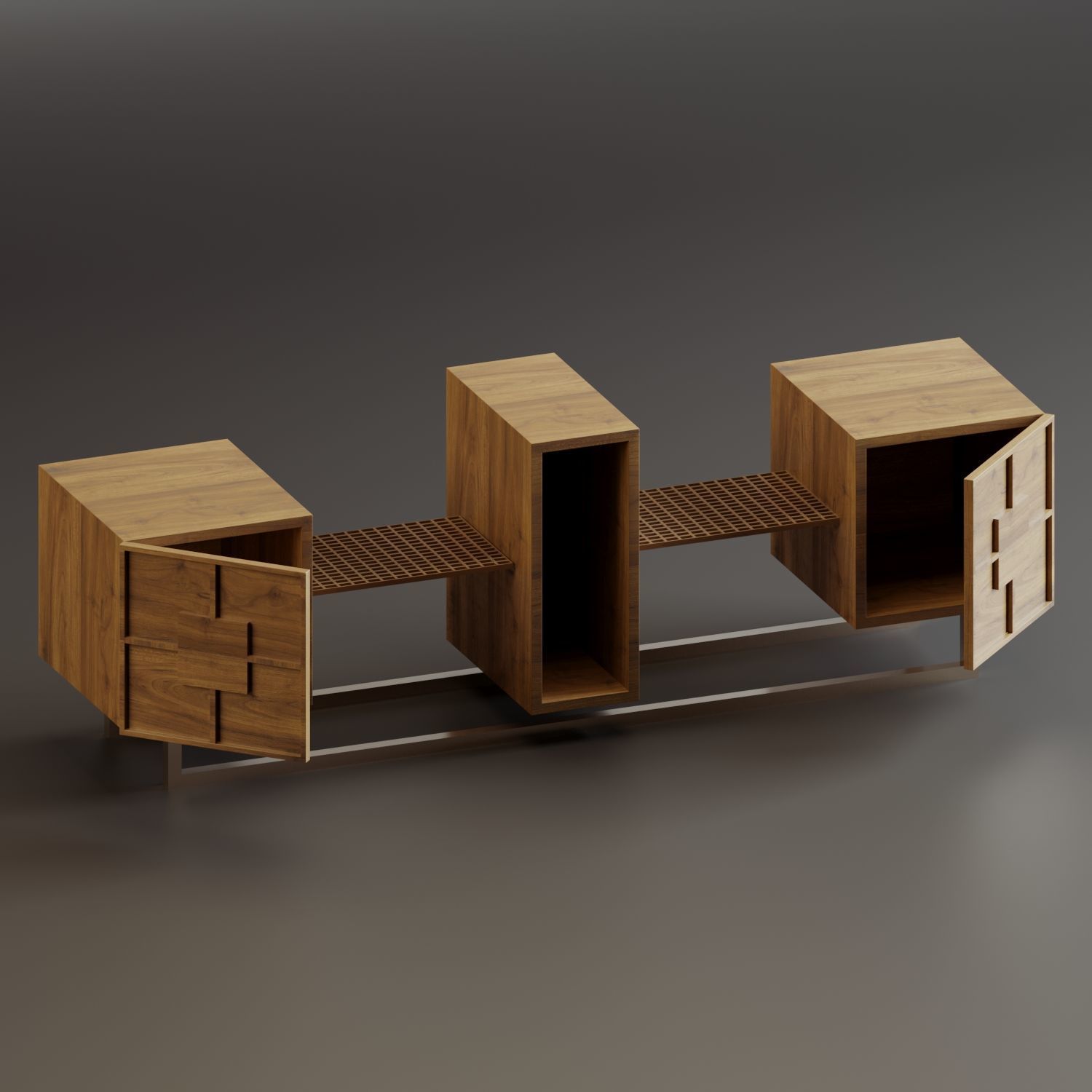 Sideboard and Console - 43 3D model_2