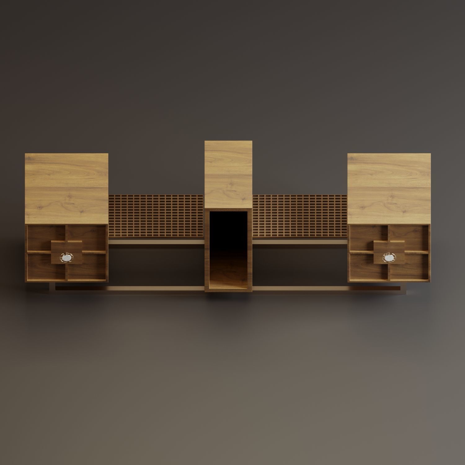 Sideboard and Console - 43 3D model_3