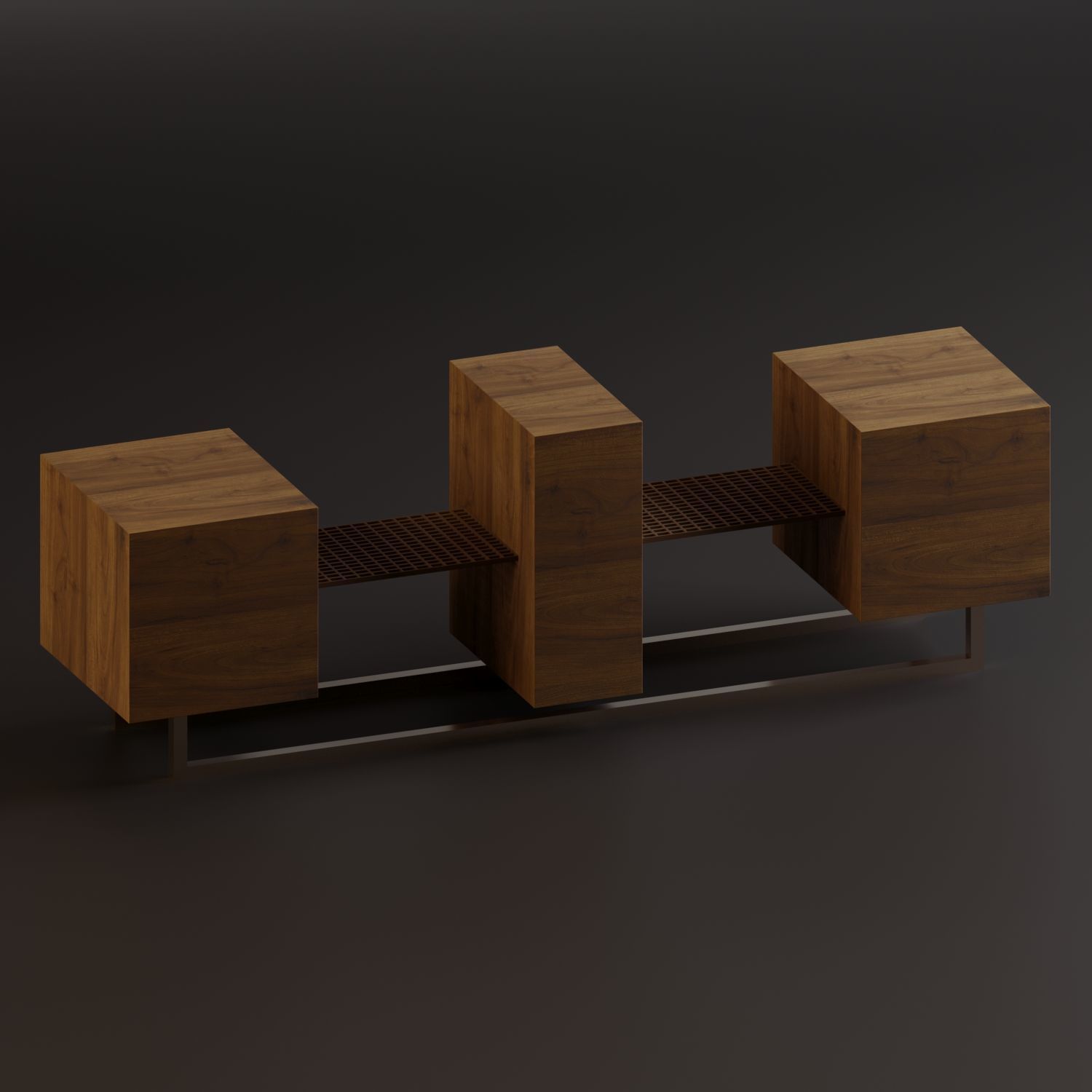 Sideboard and Console - 43 3D model_9
