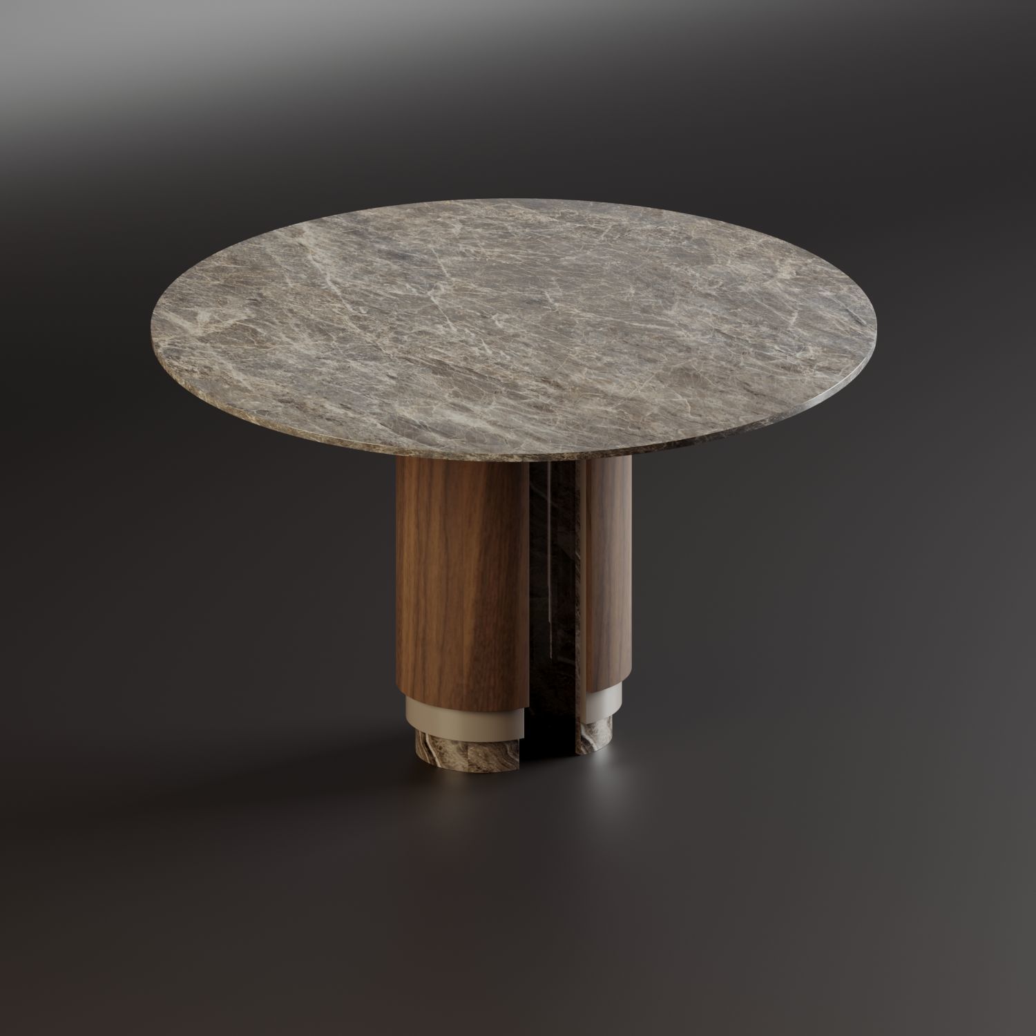 Dining Table - 10 3D model_1