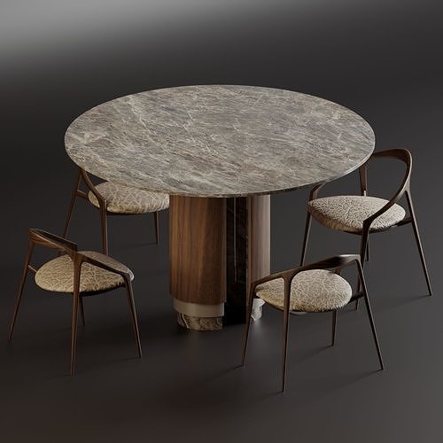 Dining Table - 10 3D model