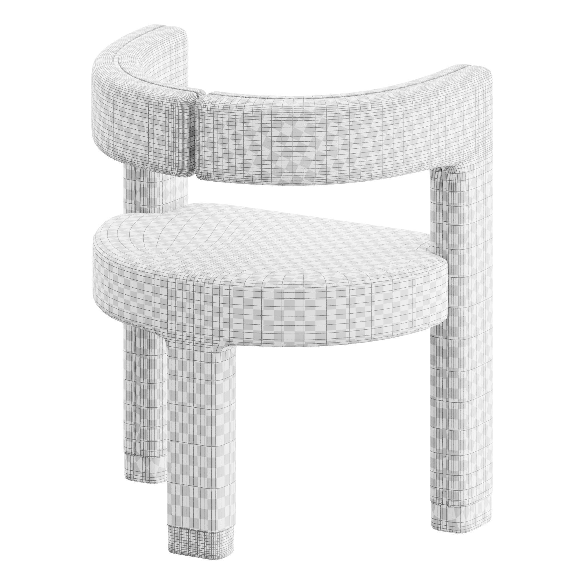 MIRAGE Armchair 3D model_3