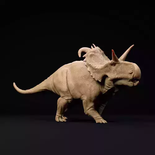 Lokiceratops 1-35 scale pre-supported dinosaur 3D print model