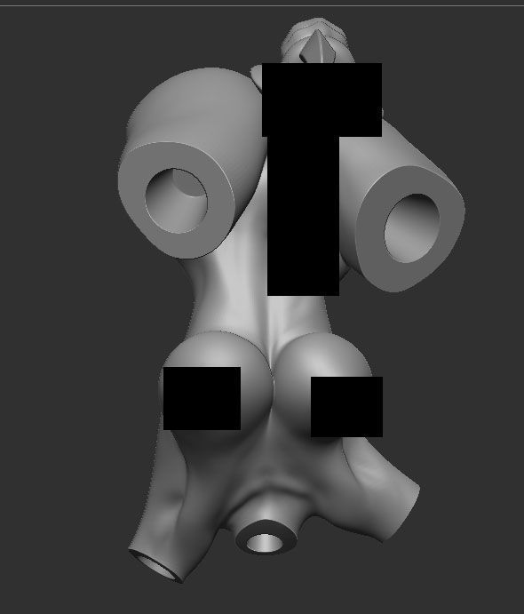 PURAH FROM ZELDA TENTACLE TRAP  3D PRINT MODEL 3D print model_10