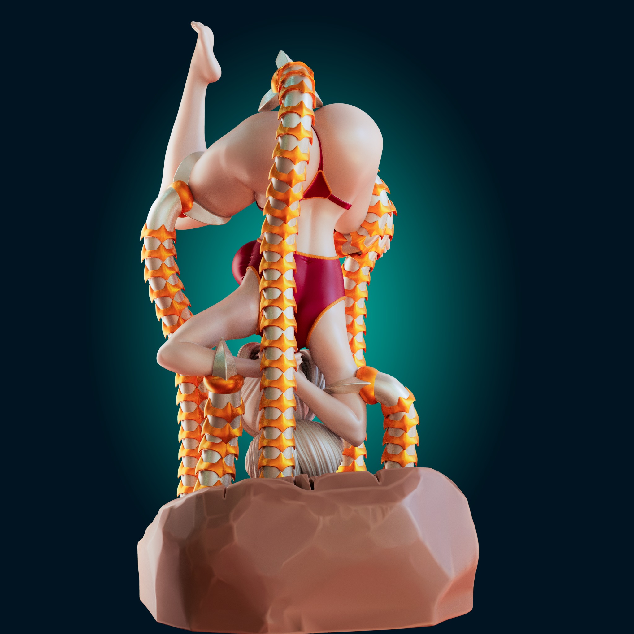 PURAH FROM ZELDA TENTACLE TRAP  3D PRINT MODEL 3D print model_5