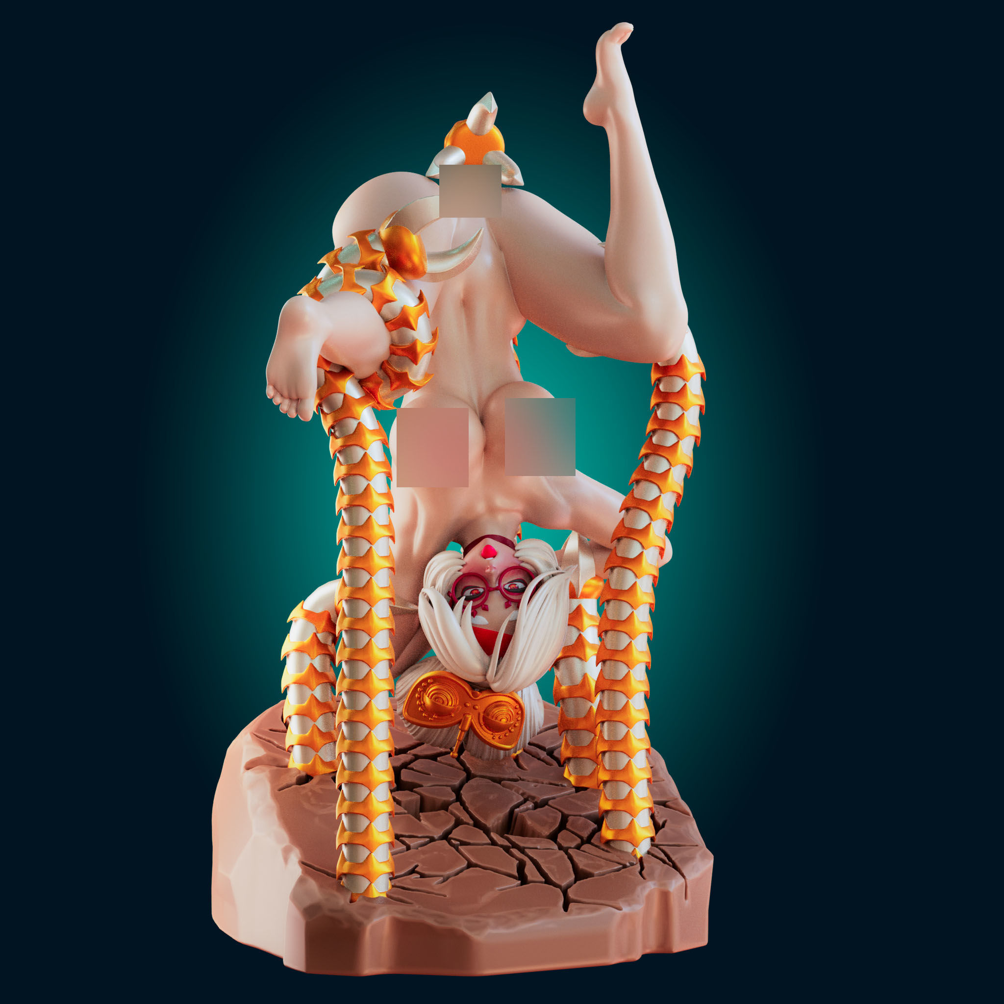 PURAH FROM ZELDA TENTACLE TRAP  3D PRINT MODEL 3D print model_8