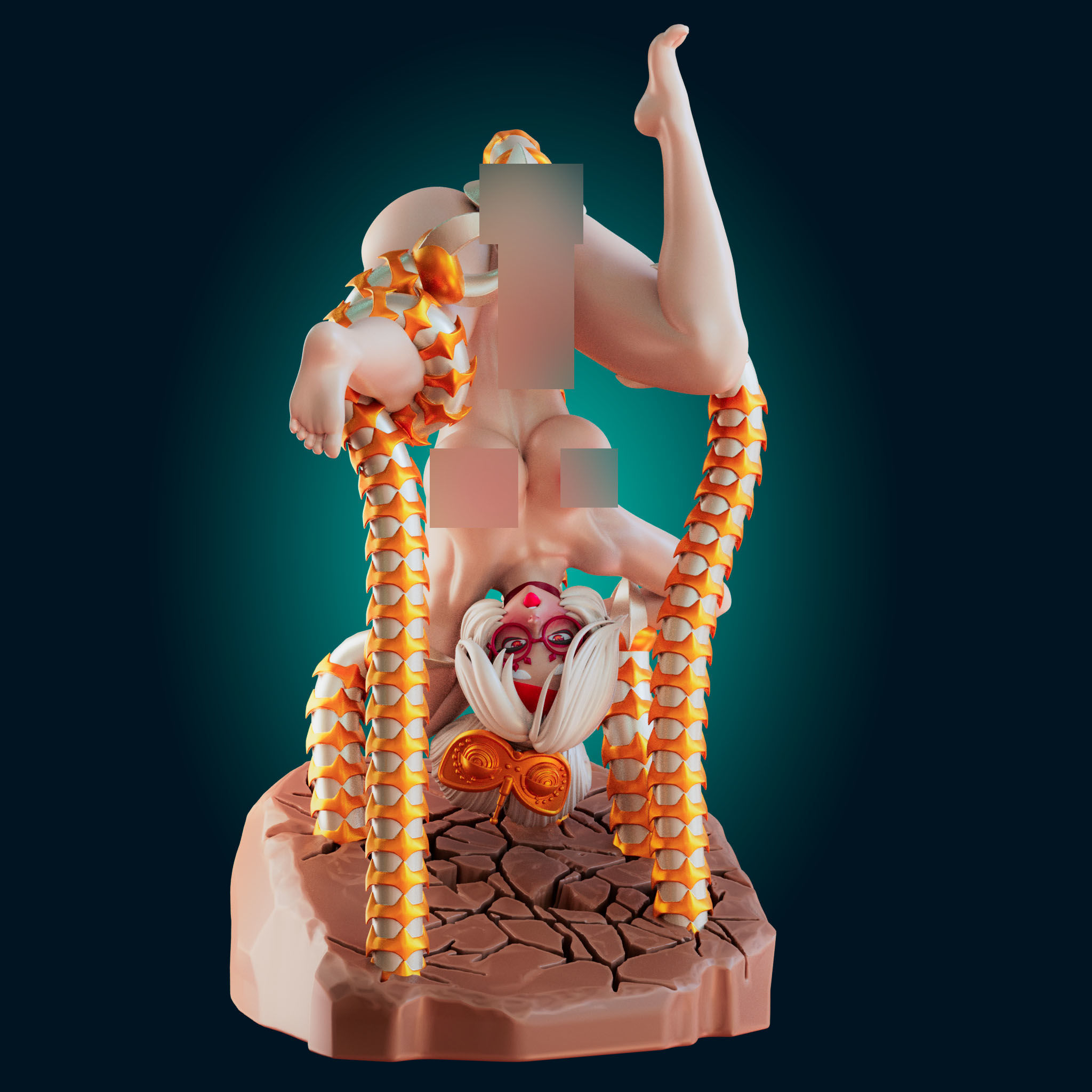 PURAH FROM ZELDA TENTACLE TRAP  3D PRINT MODEL 3D print model_9