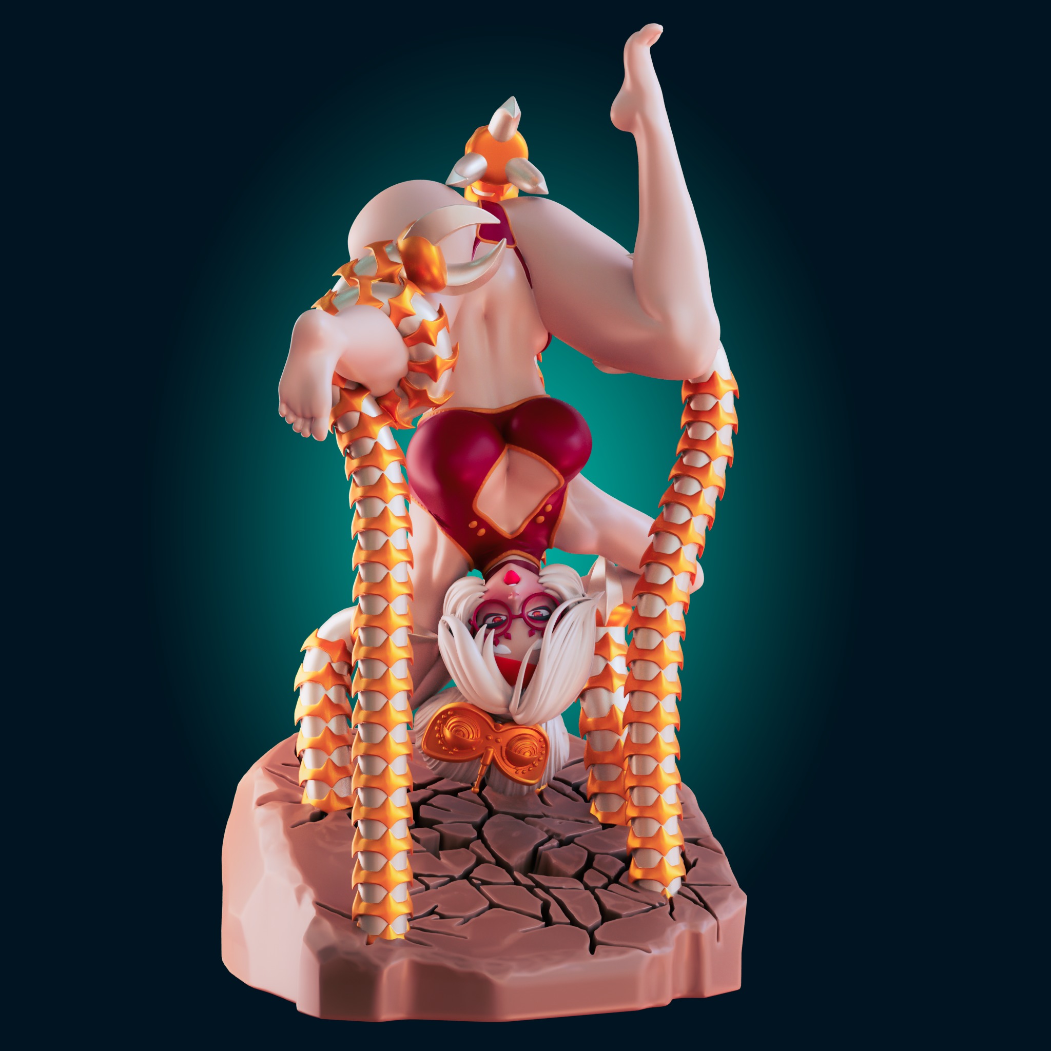 PURAH FROM ZELDA TENTACLE TRAP  3D PRINT MODEL 3D print model_1