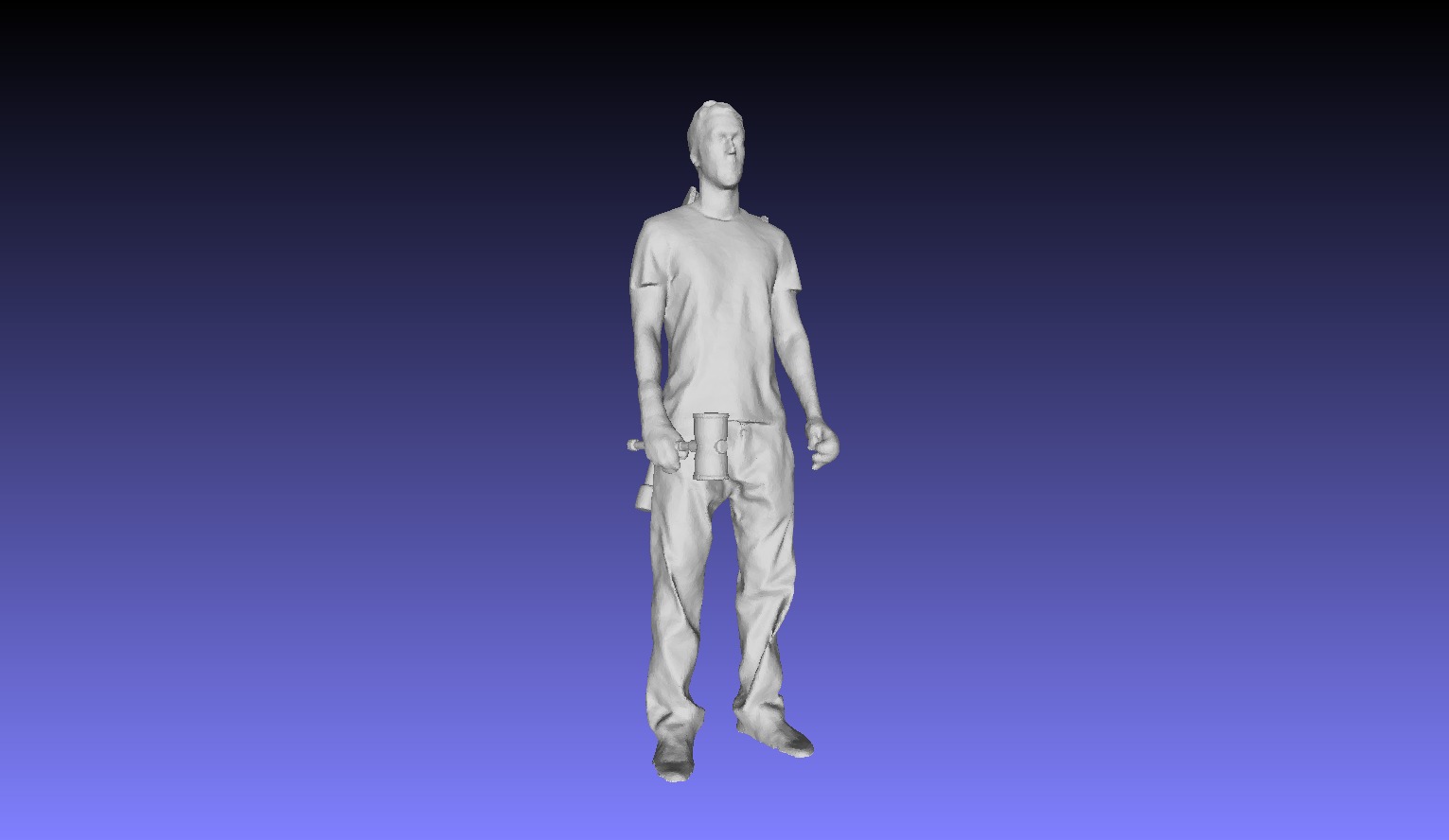 Printle QR Homme 025 T 3D print model_3