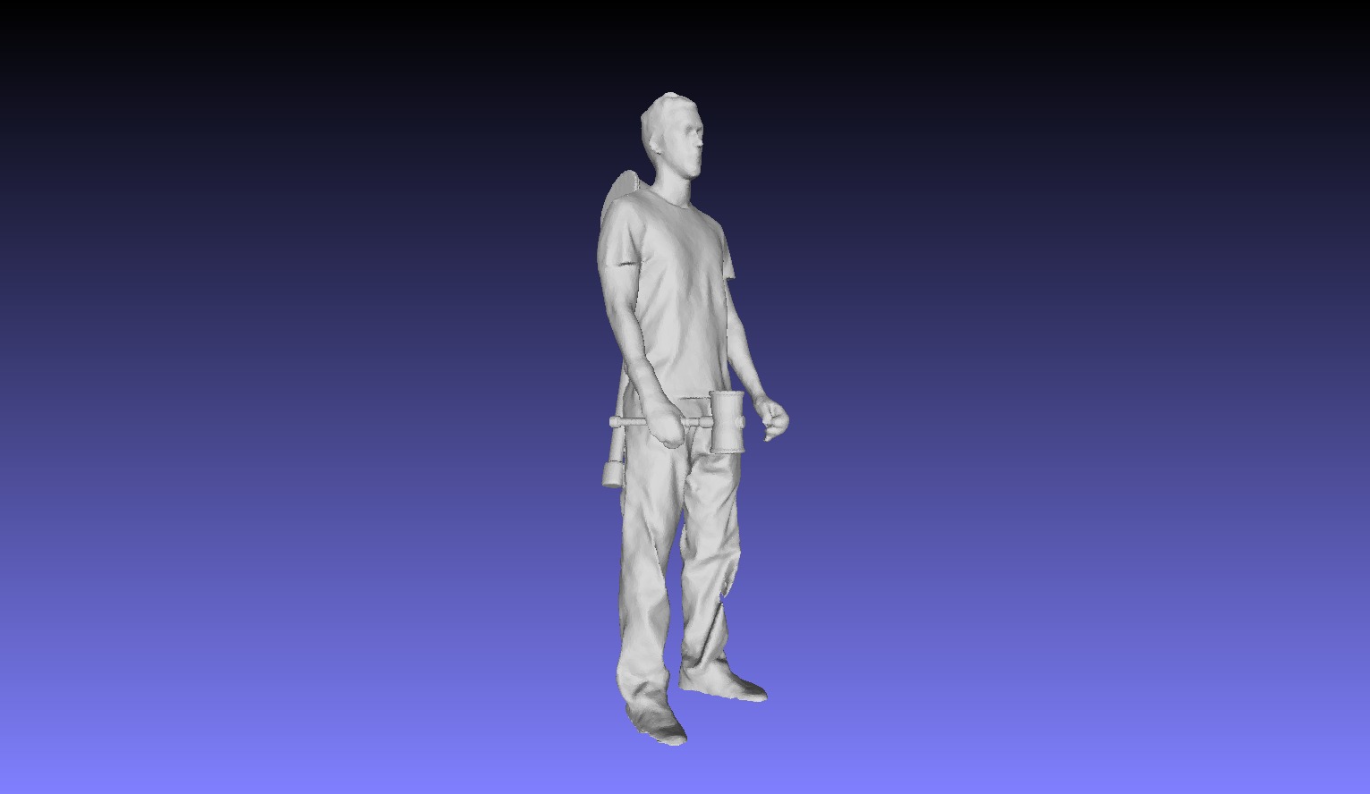 Printle QR Homme 025 T 3D print model_6