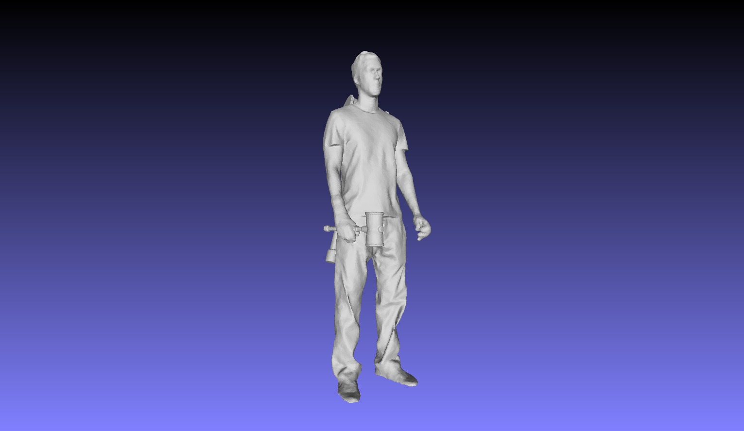 Printle QR Homme 025 T 3D print model_4