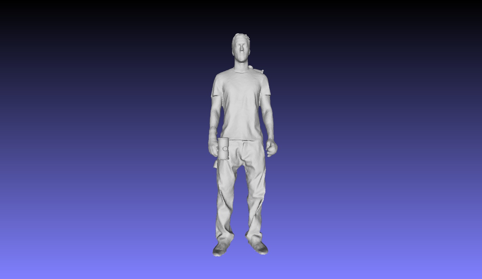 Printle QR Homme 025 T 3D print model_1