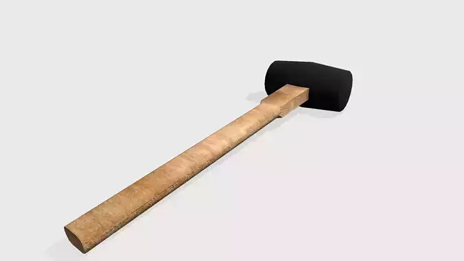 Hammer Low-poly 3D model