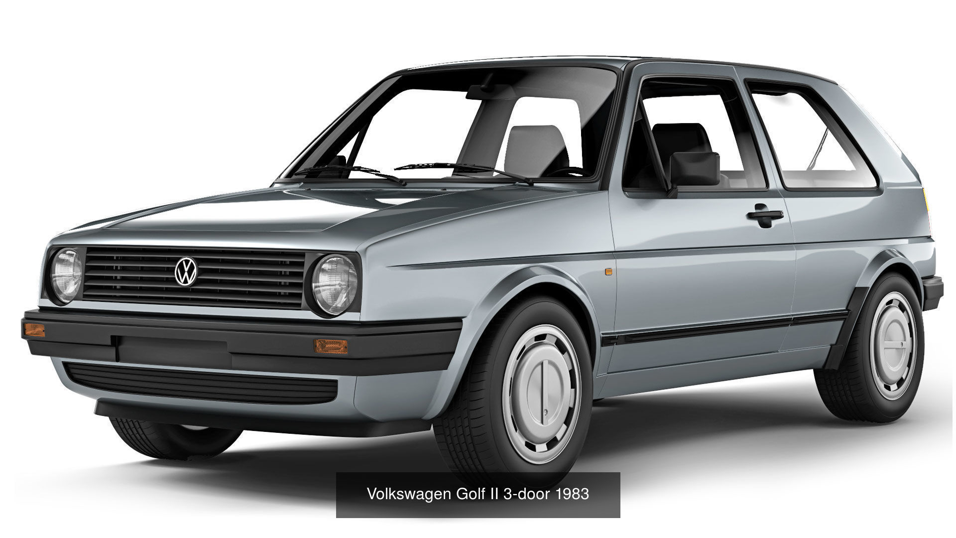 Set of retro cars 1 3D Model Collection_3