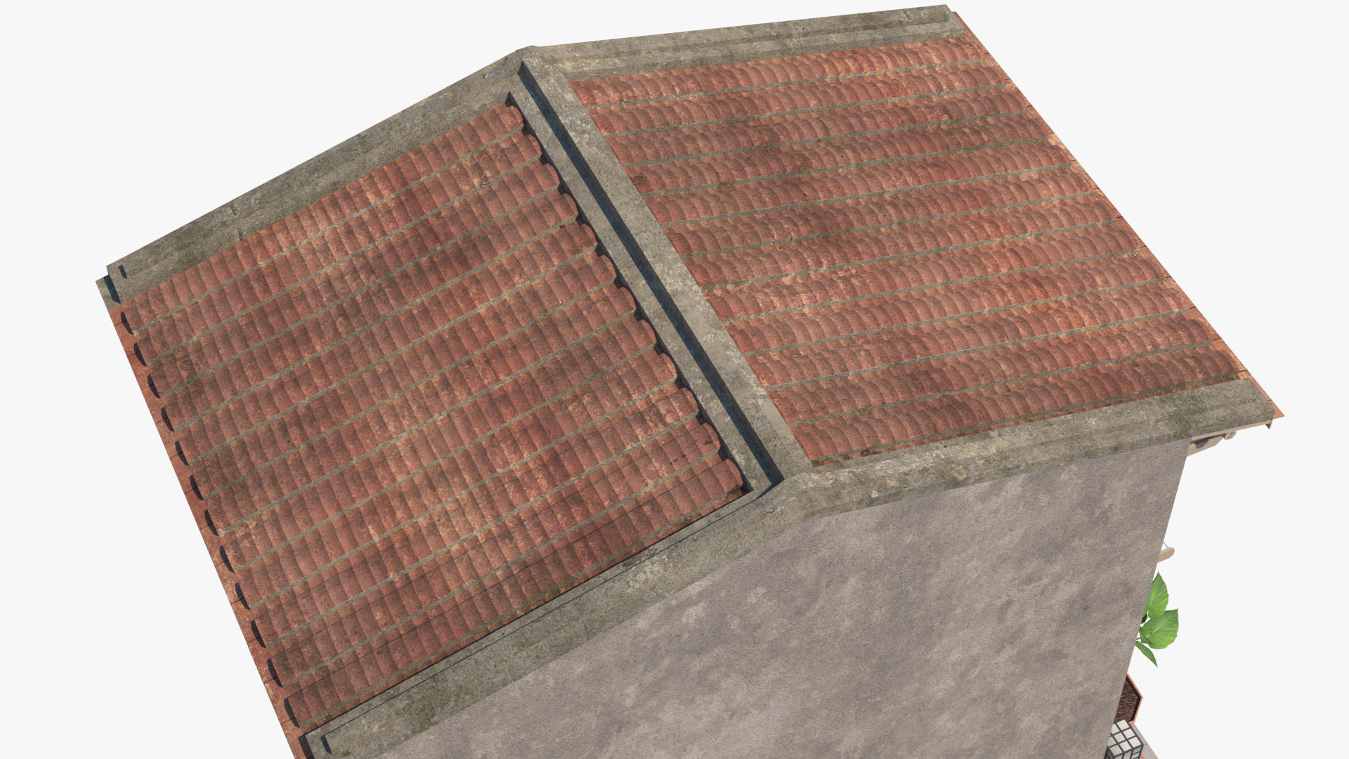 Shennong Street Building 61 Low-poly 3D model_14