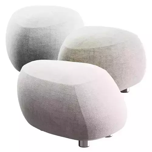 Moroso PEBBLE RUBBLE Poof