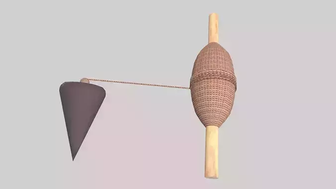 Plumb Bob Low-poly 3D model