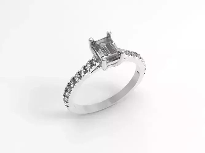 Wedding ring 3D print model