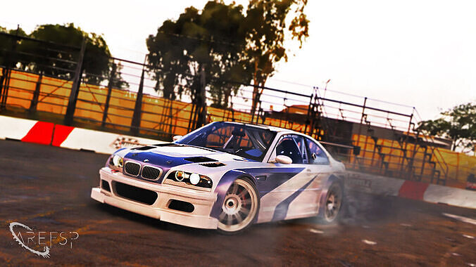 M3 E46 MOSTWANTED EDITION 3D model