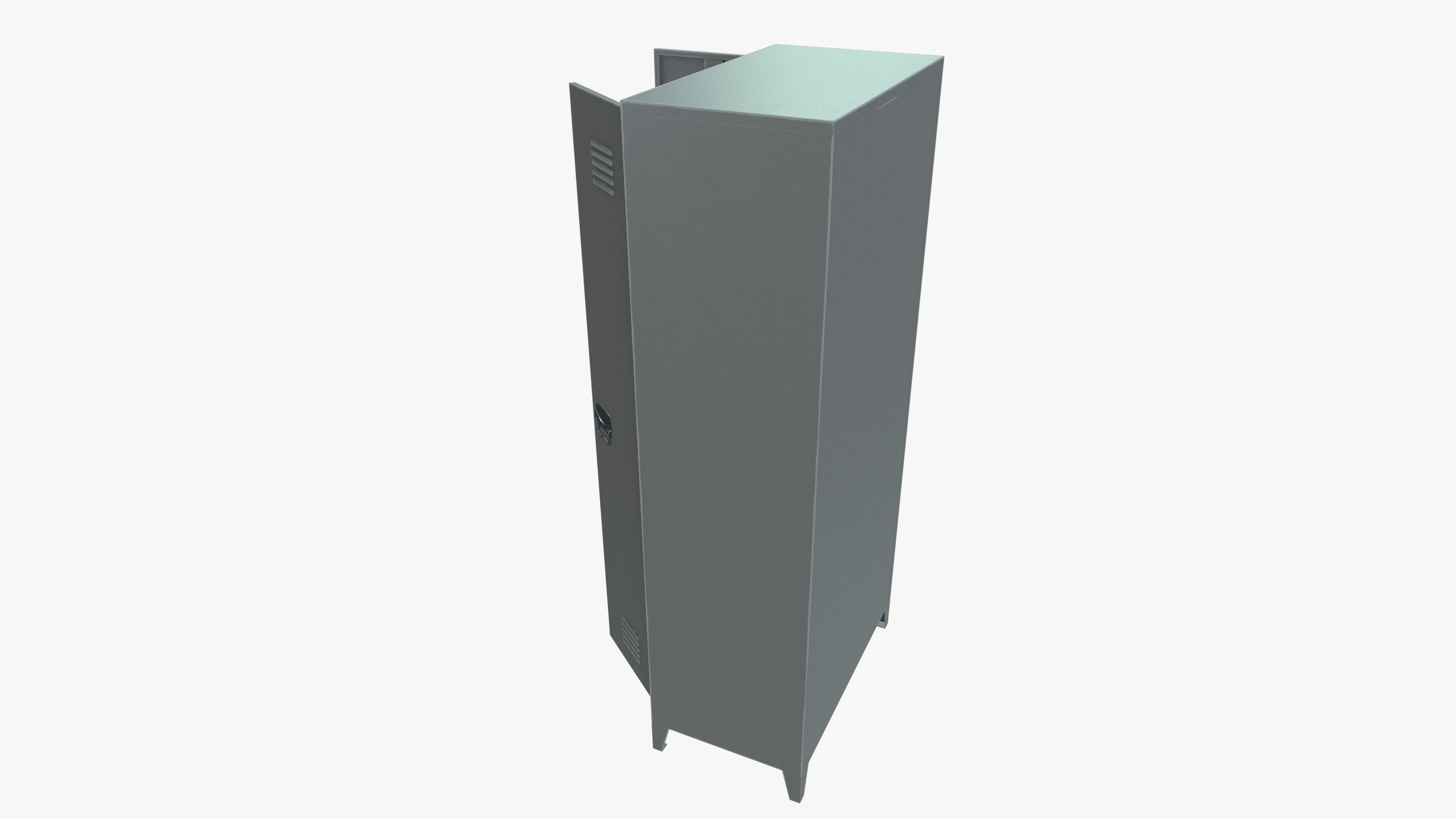 Locker 3D model_5