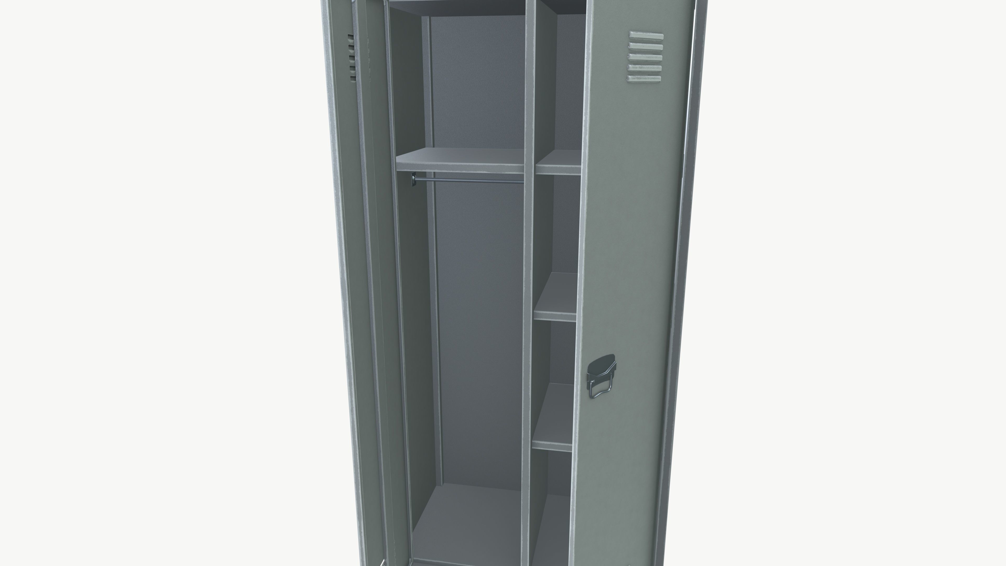 Locker 3D model_6