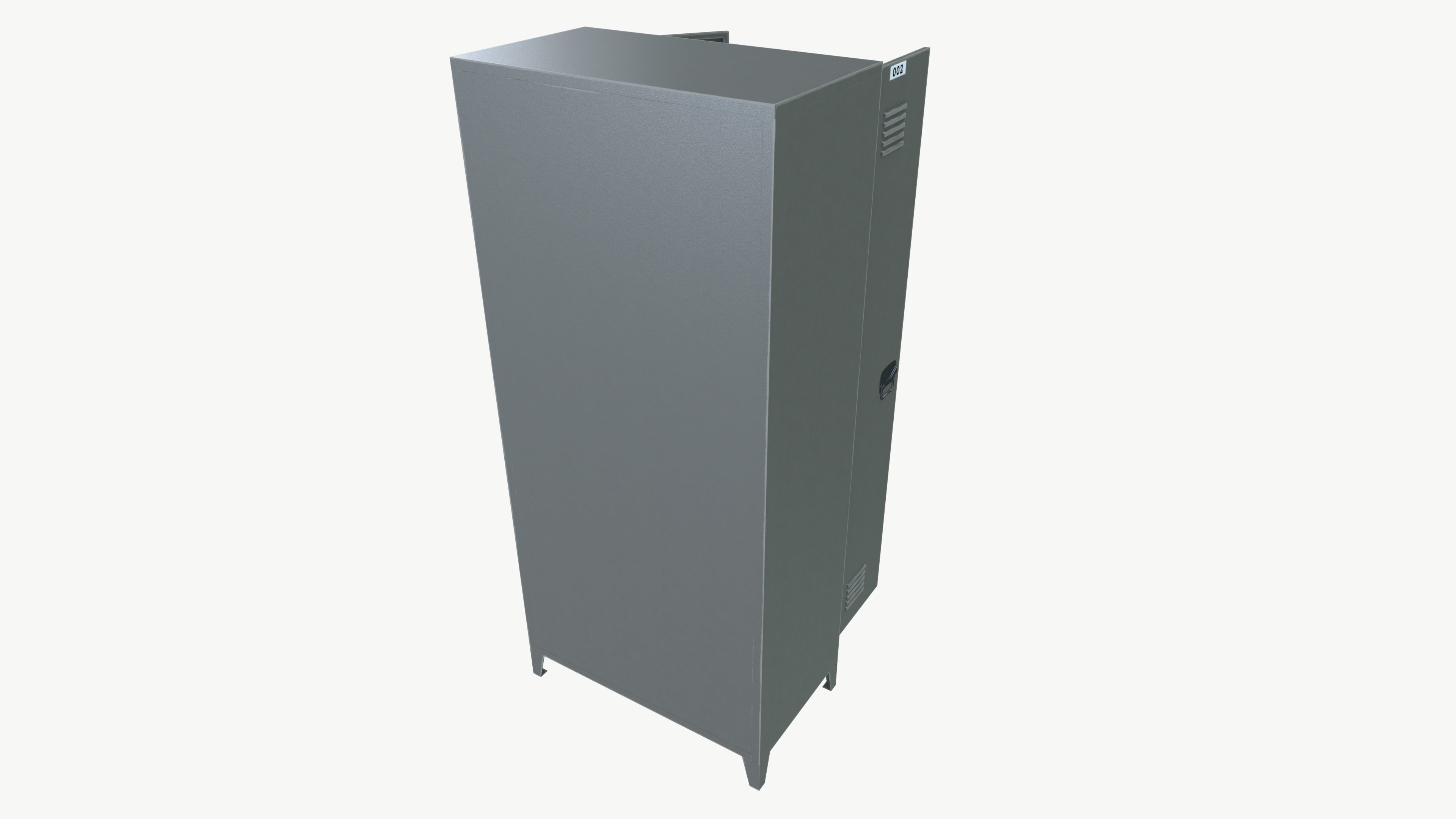 Locker 3D model_4