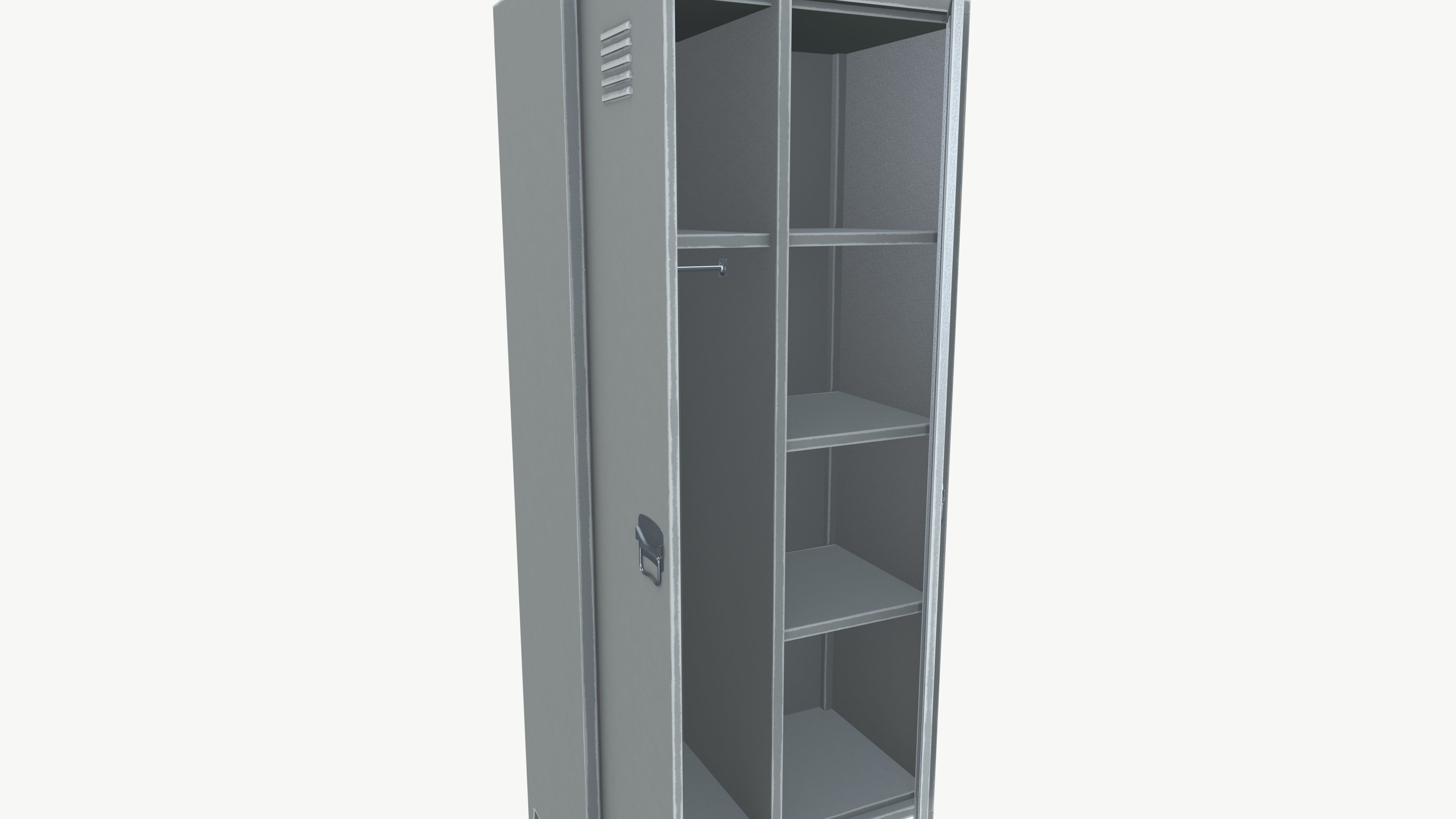 Locker 3D model_7
