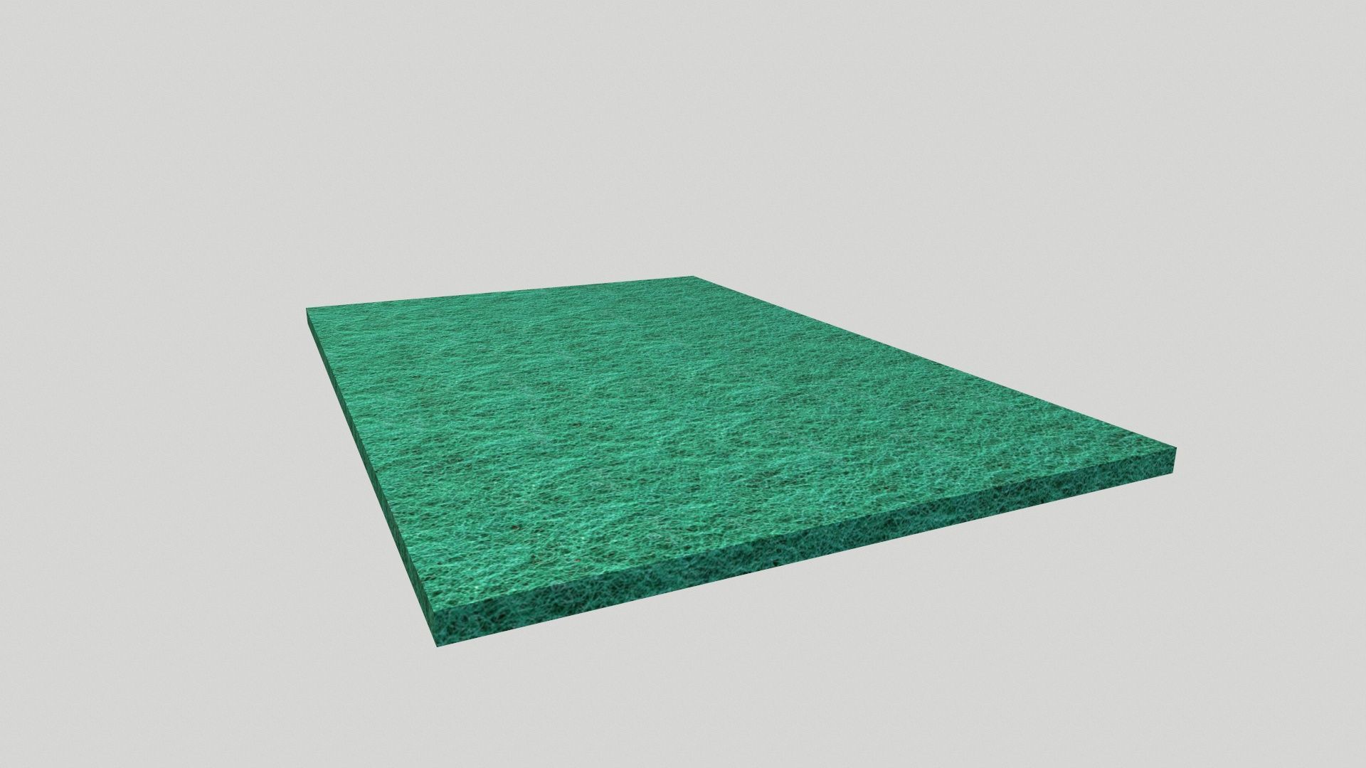 Sponge Low-poly 3D model_3