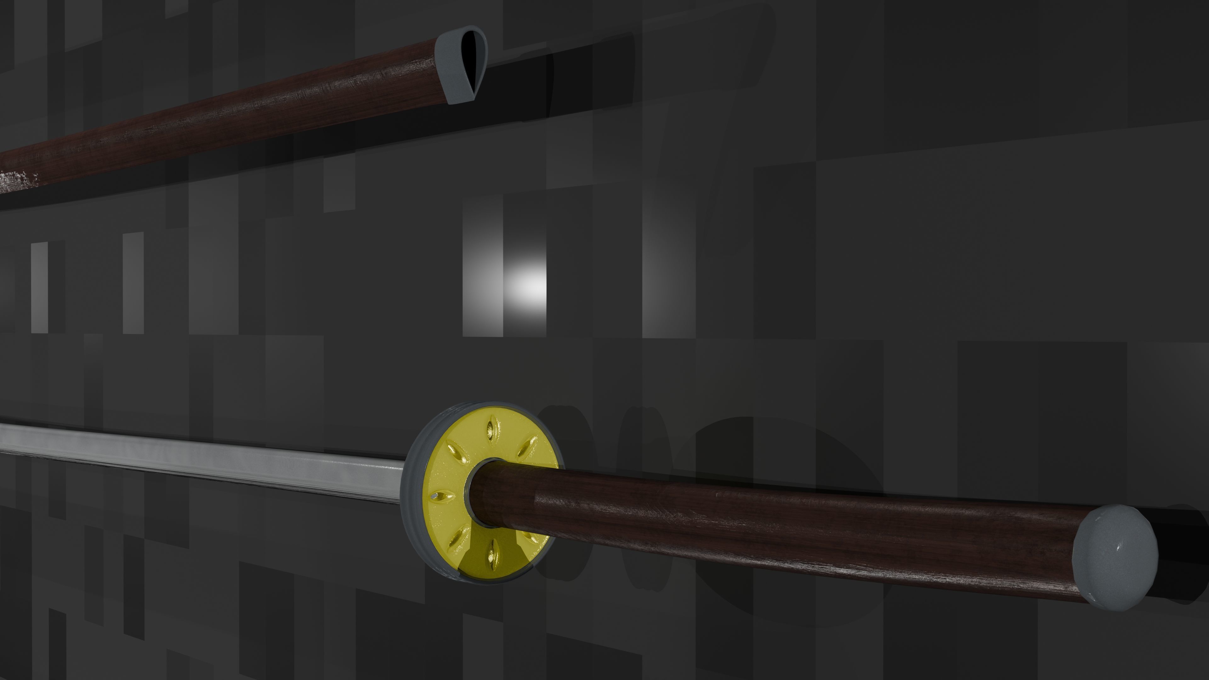 Nodati Saya Low-poly 3D model_3