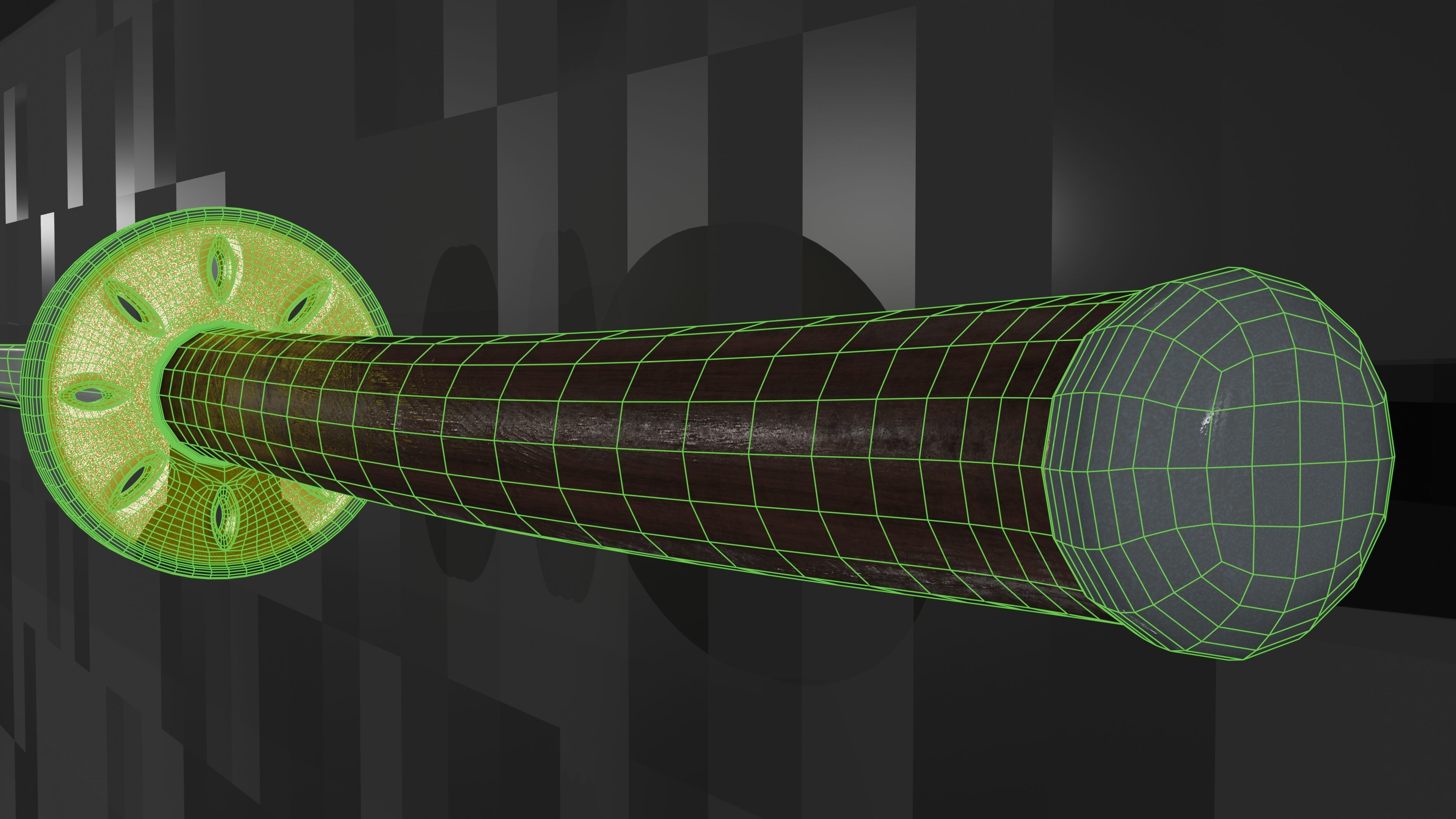 Nodati Saya Low-poly 3D model_10