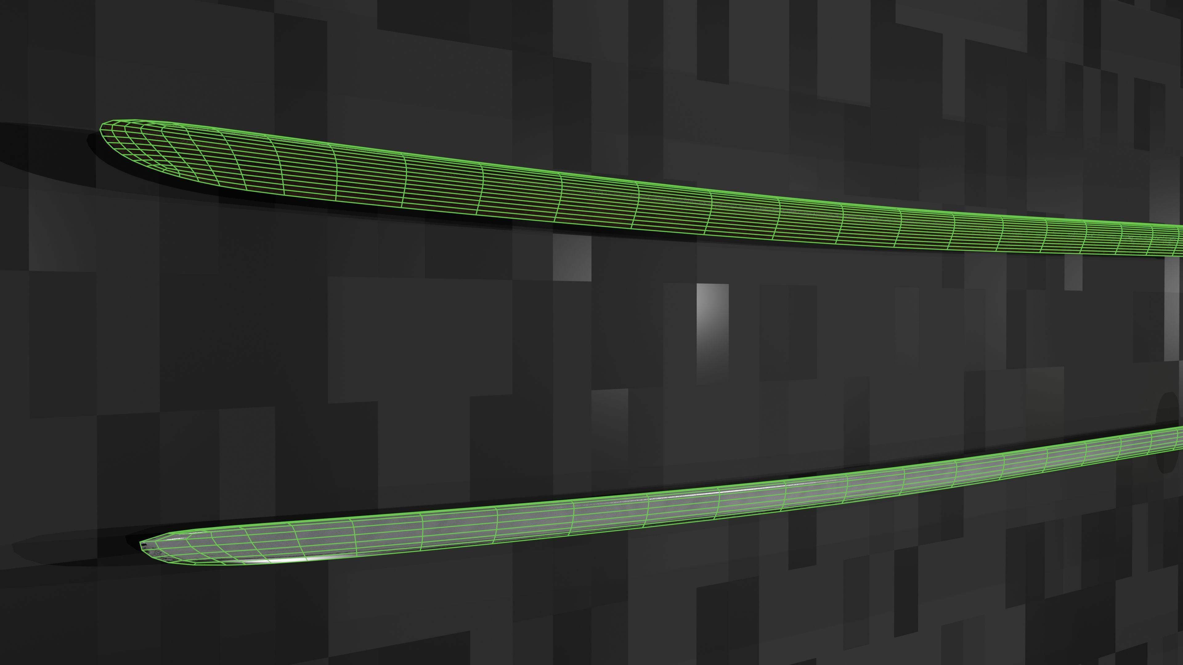 Nodati Saya Low-poly 3D model_11