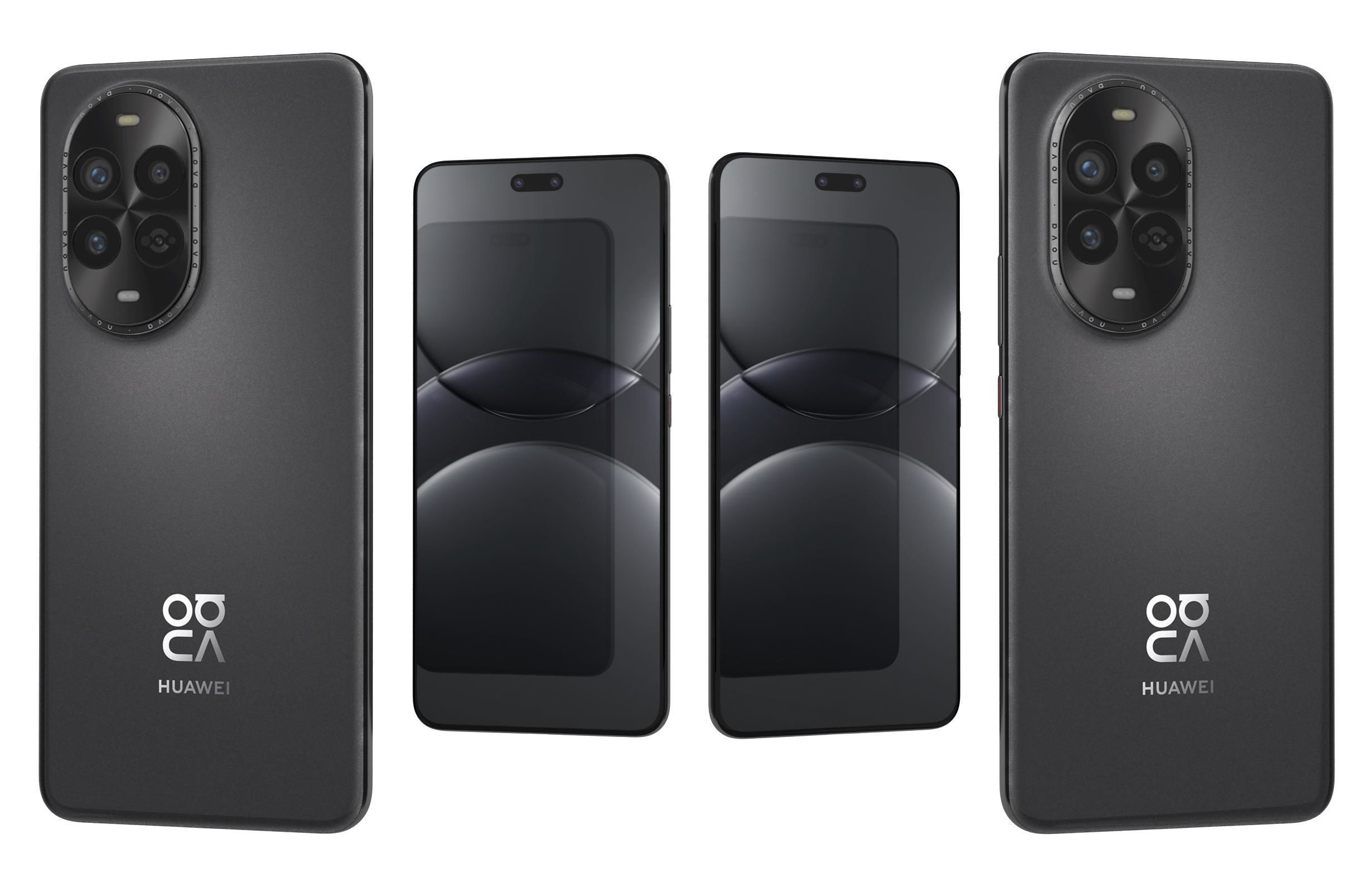 Huawei Nova 13 Pro Starry Black 3D model_3